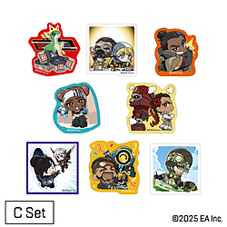 【在庫限り】 Apex Legends ダイカットインゲームステッカー C