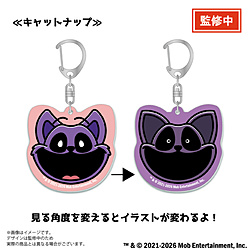 Poppy Playtime レンチキュラーアクリルキーホルダー（キャットナップ）