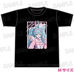 初音ミク あやかしステージ　Tシャツ　黒(M)