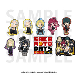 TVアニメ『SAKAMOTO DAYS』ダイカットステッカーセット　描き起こしデフォルメ「カジノディーラー」 ◆TVアニメ『SAKAMOTO DAYS』フェア特典対象
