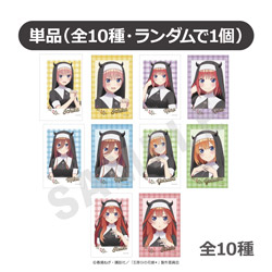 【単品】「五等分の花嫁＊」 チェキ風カード 小悪魔シスターver.（全10種） ◆TVスペシャルアニメ『五等分の花嫁＊』フェア特典対象