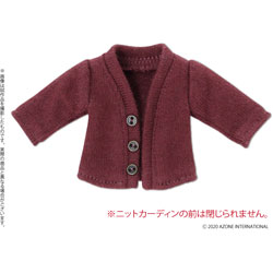 供pikonimo使用的服装1/12编织物对襟毛衣波尔多多尔服装