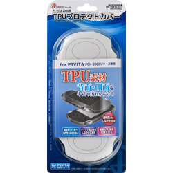 [数量有限] 供PS Vita2000使用的TPU防护床罩清除[PSV(PCH-2000)][ANS-PV050CL]