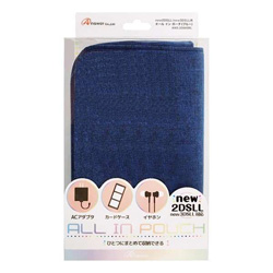 new2DSLL用 ALL in Pouch ブルー ［New2DS LL］ [ANS-2D005BL]