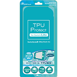 Switch Lite用 TPUプロテクト ターコイズ ANS-SW090TQ 【Switch Lite】