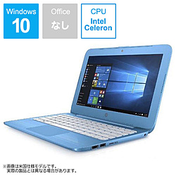 中古】HP Stream 11-y004TU Y4G19PA-AAAA アクアブルー 〔Windows 10