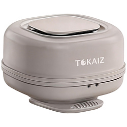 TOKAIZ 2026�N�ŐV �N���b�v�t�@�� ���|����@ 360�x��] USB�[�d�� ���^ �É� ��@ 3�i�K���ʒ��� �y�� �n���f�B�t�@�� �����΍� �x���g�t�@��  �O���[�W�� TPF-019-GG