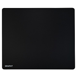 GRAPHT �Q�[�~���O�}�E�X�p�b�h [490��420��2.3mm] THE SHOOTER - Glass Mouse Pad Nexus �u���b�N GRT121-BLK-ONE