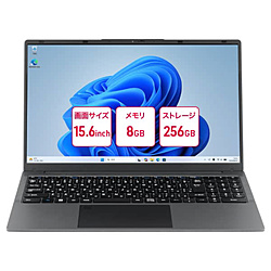 aiwa(�A�C��) �m�[�g�p�\�R�� aiwa book S15-2 JA6-LPC1503 �mintel N100 /�������F8GB /SSD�F256GB /Windows11 Pro /15.6�^ /���{��ŃL�[�{�[�h /2026�N10�����f���n