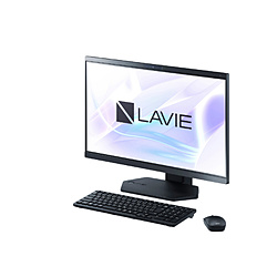 NEC(�G�k�C�[�V�[) PC-A2355LAB-B ���j�^�[��̌^�f�X�N�g�b�vPC LAVIE A23(A2355/LAB-B) �t�@�C���u���b�N �m23.8�^ /Windows11 Home /intel Core i5 /�������F16GB /SSD�F5