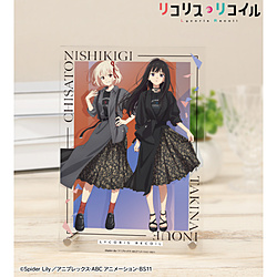 TVアニメ「リコリス・リコイル」 meagratiaコラボ 描き下ろし 錦木千束&井ノ上たきな A5アクリルパネル