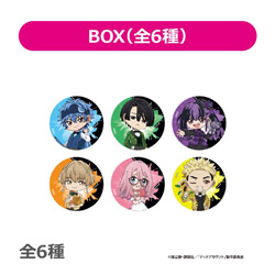 「デッドアカウント」トレーディングホログラム缶バッジ(デフォルメ)【BOX】 ◆TVアニメ「デッドアカウント」フェア特典対象