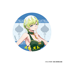 「魔都精兵のスレイブ2」 メタリック缶バッジ 出雲天花 ◆『魔都精兵のスレイブ2』フェア特典対象