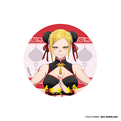 「魔都精兵のスレイブ2」 メタリック缶バッジ 上運天美羅 ◆『魔都精兵のスレイブ2』フェア特典対象