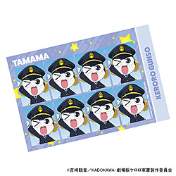 フーモア ケロロ軍曹 証明写真風ステッカー (タママ)