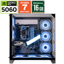 Rabbit0 Studio RBST-R5700X-5060-16-BK Rabbit0 Studio �Q�[�~���O�p�\�R�� AMD Ryzen 7 5700X / RTX 5060 �u���b�N Rabbit0 Studio