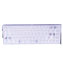 EVERGLIDE �Q�[�~���O�L�[�{�[�h(���s�b�h�g���K�[�Ή�) AE68 Pro Transparent(�p��z��) �z���C�g EV-AE68P-WH-TP �m�L���n