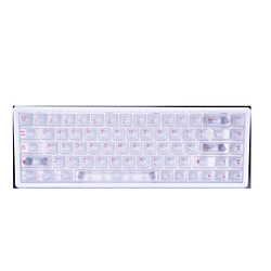 EVERGLIDE �Q�[�~���O�L�[�{�[�h(���s�b�h�g���K�[�Ή�) AE68 Pro �A���~�P�[�X(�p��z��) �z���C�g EV-AE68A-WH-AL �m�L���n