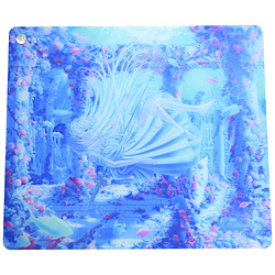 ゲーミングマウスパッド [490ｘ420ｘ2.8mm] ガラスマウスパッド Atlantis UP-GLASS-ATLANTIS