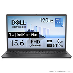 DELL(f) m[gp\R Dell 15 DC15250 J[{ubN ND45-FWBC m15.6^ /Windows11 Home /intel Core i5 /F8GB /SSDF512GB /{ŃL[{[h /2025H~