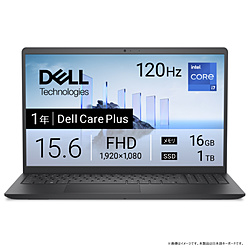 DELL(f) m[gp\R Dell 15 DC15250 J[{ubN ND85-FWBC m15.6^ /Windows11 Home /intel Core i7 /F16GB /SSDF1TB /{ŃL[{[h /2025H~