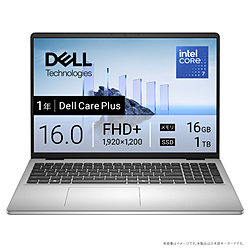 DELL(f) Dell 16 DC16250/16.0/C7 150U/16/1T/W11 v`iVo[ ND76-FWSC m16.0^ /Windows11 Home /intel Core 7 /F16GB /SSDF1TB / /