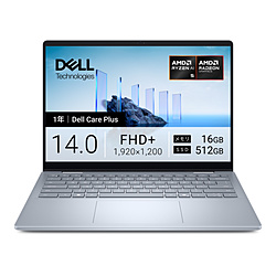 DELL(�f��) �m�[�g�p�\�R�� Dell 14 Plus 2-in-1(DB04255) �A�C�X�u���[ CCL54P-FWC �mCopilot+ PC /14.0�^ /Windows11 Home /AMD Ryzen AI 5 /�������F16GB /S
