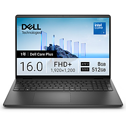 DELL(�f��) �m�[�g�p�\�R�� Dell 16(DC16250 ) �J�[�{���u���b�N ND46-GNBC �m16.0�^ /Windows11 Home /intel Core 5 /�������F8GB /SSD�F512GB /���{��ŃL�[�{�[�h /2026�N