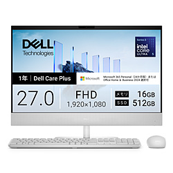 DELL(�f��) ACD59-GNWM3C ���j�^�[��̌^�f�X�N�g�b�vPC Dell 27(EC27260) ���C�g�A�b�V��