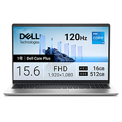 DELL(�f��) �m�[�g�p�\�R�� Dell 15(DC15250) �v���`�i�V���o�[ ND55-GNSC �m15.6�^ /Windows11 Home /intel Core i5 /�������F16GB /SSD�F512GB /���{��ŃL�[�{�[�h /2026