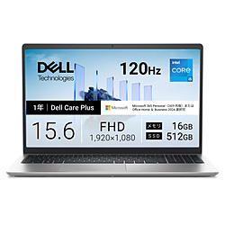 DELL(�f��) �m�[�g�p�\�R�� Dell 15(DC15250) �v���`�i�V���o�[ ND55-GNM3SC �m15.6�^ /Windows11 Home /intel Core i5 /�������F16GB /SSD�F512GB /M365 (24����) o