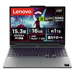 Lenovo(���m�{�W���p��) 83TN008SJP LOQ 15AHP11 83TN008SJP/�f�B�X�v���C�T�C�Y15.3/Ryzen7-250/������: 16GB/SSD: 1TB/Microsoft365���p��/Windows11Home ���i�O��