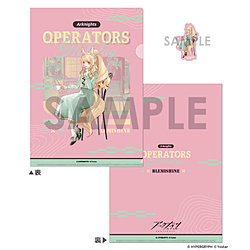 아크나이츠 클리어 파일 & 다이컷 스티커 세트~OPERATORS HOLIDAY 2~ 브레미샤인
