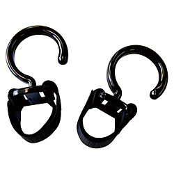 トラベルフックおさげやす  ブラック