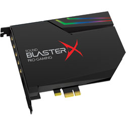 【ハイレゾ音源対応】ゲーミングサウンドカード Sound BlasterX AE-5　SBX-AE5-BK