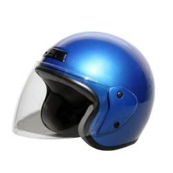 ヘルメット ジェットヘルメット ブルー KC-350  7205
