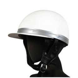 ヘルメット 半帽(コルクタイプ)ホワイト KC-029L  700103