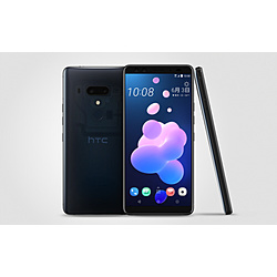 【防水・防塵・おサイフケータイ】HTC U12+トランスルーセントブルー　Snapdragon 845 6型 メモリ/ストレージ： 6GB/128GB nanoSIM ドコモ/au/ソフトバンクSIM対応 SIMフリースマートフォン