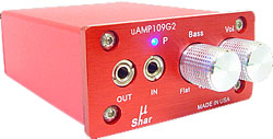 中古】セール対象品 〔展示品〕 μAMP109G2(ヘッドフォンアンプ