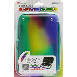 3DS LL用 GOMA監修 セミハードケース TYPE-B [ANS-H035-B]
