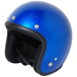 ヘルメット スモールジェット ブルーラメKC-300M  751005
