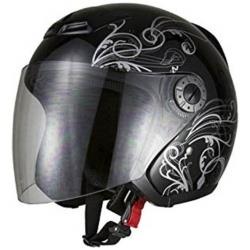 ヘルメット ジェットヘルメット ブラックL 59～60cm未満  721101