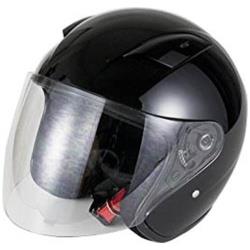 ラウンドフォルム ジェットヘルメット ブラック A-236 57～60Cm未満  7223