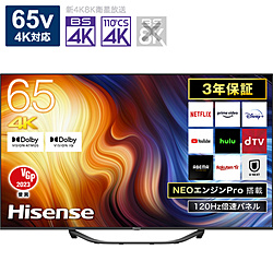 Hisense(nCZX) 4Kter ULED TV  65U7H m65V^ /BluetoothΉ /4KΉ /BSECS 4K`[i[ /YouTubeΉn