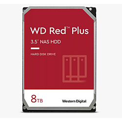 内蔵HDD SATA接続 WD Red Plus(NAS用)  WD80EFBX/BIC ［8TB /3.5インチ］