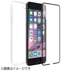 iPhone 6用　2PIECES FULL PROTECTOR ＋SCAPEGOAT 強化ガラス 保証サービス　ブラック　TRANSP.