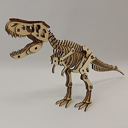 Kiーguーmi　Wooden　Art　ティラノサウルス