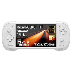 AYANEO KONPKF-G3-12256W ポータブルゲーミングPC Pocket FIT [6インチ /Android14 /RAM：12GB /ROM：256GB] スノウホワイト ［Snapdragon /2025年12月モデル］