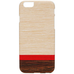iPhone 6s／6用　天然木ケース Rosewash　ホワイトフレーム　Man＆Wood I6965iP6S
