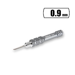 グリップ付きタガネ 【 タングステンブレードPRO】幅0.9mm DULO